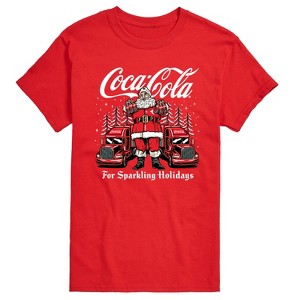 Men's - Coca Cola - For Sparkling Holidays Short Sleeve Graphic T-Shirt - 1 of 4