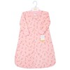 Hudson Baby Infant Girls Long-Sleeve Fleece Sleeping Bag, Small Floral - 2 of 2