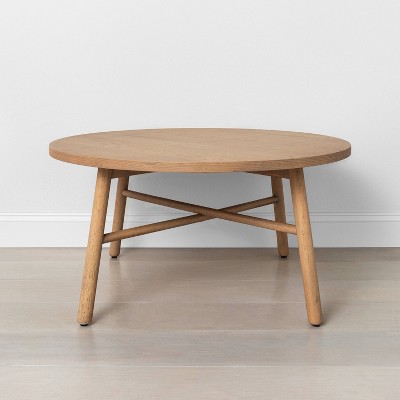 target wood coffee table