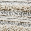 LunaLulinlk Woven Texture Stripe Bath Rug(22 x 58") - 4 of 4