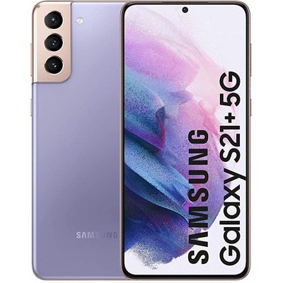 Manufacturer Refurbished Samsung Galaxy S21+ Plus 5G G996U (Fully Unlocked) 128GB Phantom Violet (Grade A+)