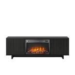 60" Rockwood Tv Stand with Fireplace - Room & Joy