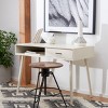 Remy 1 Drawer Writing  Desk - DSK5700 - Safavieh - 2 of 4