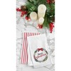 C&F Home Merry Christmas Berry Wreath Towel - 2 of 3