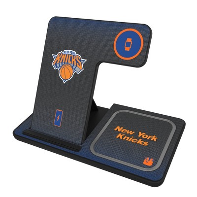 Keyscaper New York Knicks Linen 15-Watt 3 in 1 Charging Station