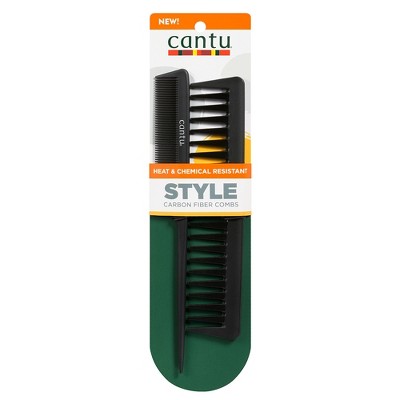 Cantu Style Carbon Fiber Combs - 2ct