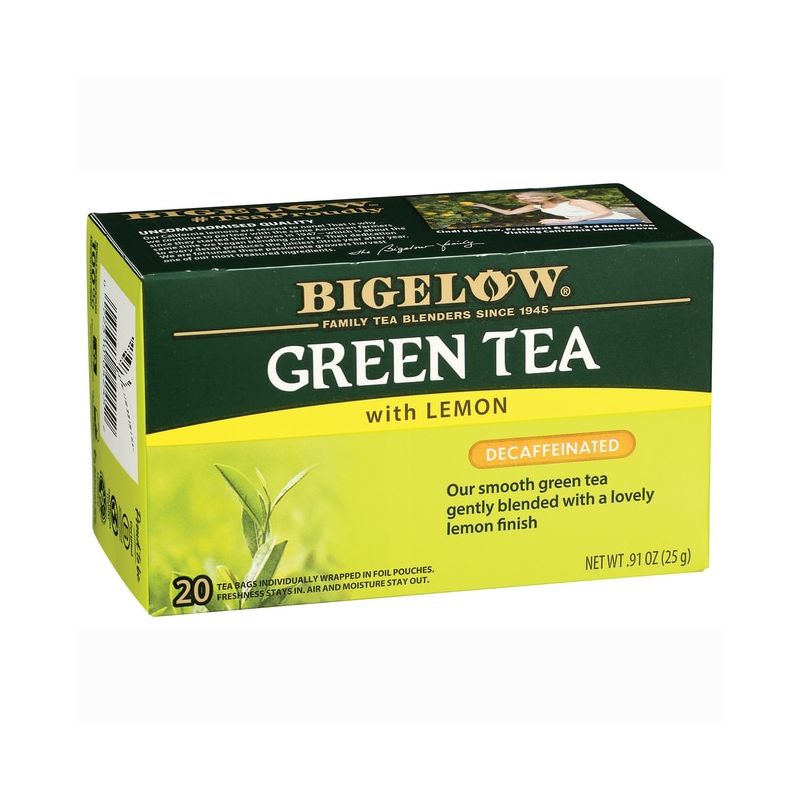Bigelow Tea Green Tea with Lemon Decaffeinated, 1 of 2
