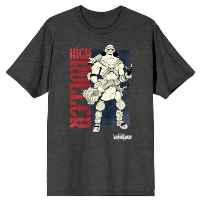 Tiny Tina's Wonderlands High Roller Men's Charcoal Heather T-shirt