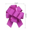 Unique Bargains Personalized Sparkly Gift Wrapping Large Pull Bows for Wedding Baskets 5 Pcs - 2 of 4