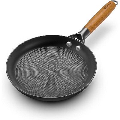 imarku Frying Pan - 8inch Non Stick Frying Pans Cast Iron Skillet, Dishwasher Safe Pans for Cooking, Long Lasting Nonstick Egg Pan Omelet Pan