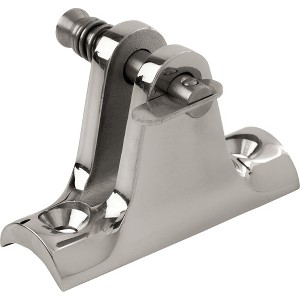 Seadog Stainless Steel 90° Concave Base Deck Hinge - Removable Pin - Model 2702451. - 1 of 1