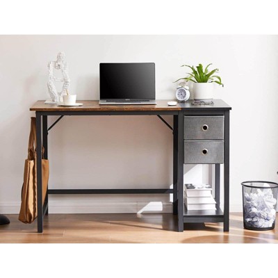 PAGED Computer Desk Modern Ergonomic Office Desk with Hook and Control Panel for Office, Adjustable Height