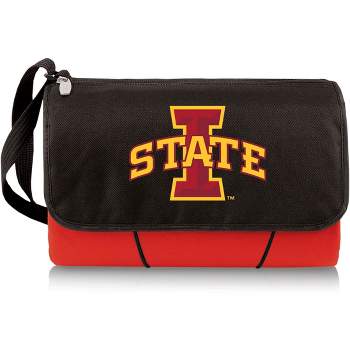 NCAA Iowa State Cyclones Blanket Tote Outdoor Picnic Blanket - Red
