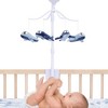 Bedtime Originals Little Aviator Airplane Musical Baby Crib Mobile Soother Toy - Blue - 2 of 4