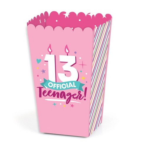 Big Dot Of Happiness Finally 21 Girl - 21st Birthday - Party Mini Favor  Boxes - Birthday Party Treat Candy Boxes - Set Of 12 : Target