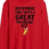 Men's - Dr. Seuss - Life Great Balancing Act Long Sleeve Graphic T-Shirt - 2 of 4