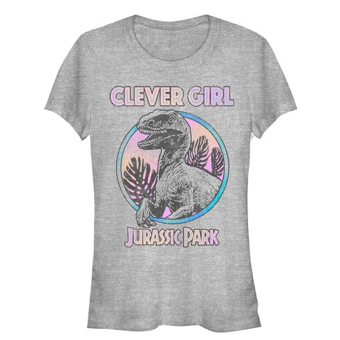 Juniors Womens Jurassic World Retro Clever Girl T-Shirt - image 1 of 3