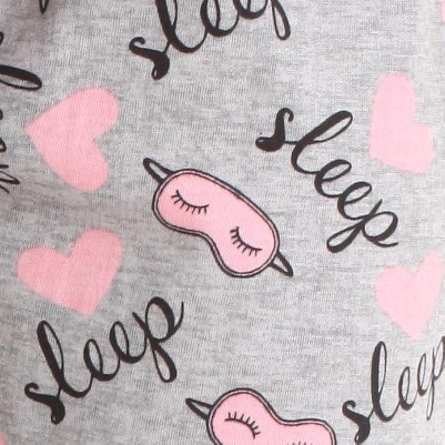 grey - i love sleep mask