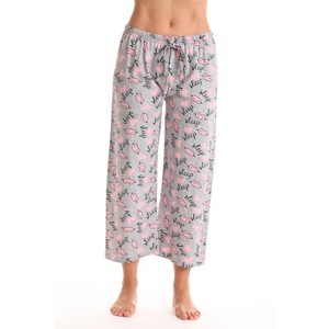 Just Love 100% Cotton Women's Capri Pajama Pants Sleepwear - Comfortable and Stylish - 1 of 3