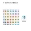 Unique Bargains Office Home Warehouse Self-Adhesive Reflective Sticker 10 Sheets - 2 of 4