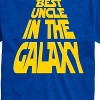Men's - Instant Message - Best Uncle in the Galaxy Short Sleeve Graphic T-Shirt - 2 of 4