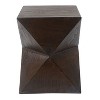 MOEPISY Outdoor End Table Brown - 3 of 4