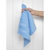 American Soft Linen 100% Cotton Turkish Luxury 4 Piece Washcloth Set, 13x13 inches Washcloth Hand Face Towels for Bathroom and Kitchen Washrags - 2 of 4