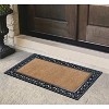 A1HC Natural Coir & Rubber Door Mat, 30"x48" Heavy Duty, Anti-Shed, Outdoor Entrance Large Doormat - 2 of 4