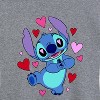 Women's - Lilo and Stitch - Heart Eyes Short Sleeve Graphic T-Shirt - 2 of 4