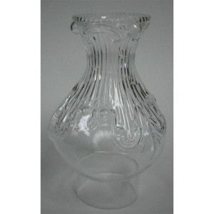 Lehman's Clear Glass Lamp Chimney, Replacement Hurricane Globe Measures 3 In Diam Base x 8 1/2 In High for Oil or Kerosene Lanterns, Princess Feather - 1 of 1