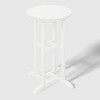 WestinTrends Malibu 37" All Weather HDPE Outdoor Patio Counter Height Bistro Table - Round - 4 of 4