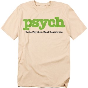 Psych Title Adult T-Shirt - 1 of 4