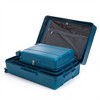 BEAFUP 20"/24"/28" 3 pcs/set in ABS Spinner Wheel Luggage, Carry on Suitcase, Matching Color, TSA Combination Lock - 4 of 4