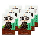 Catalina Crunch Keto-Friendly Chocolate Mint Sandwich Cookies - Case of 6/6.8 oz