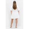 Women's Plus Size Dottie Dress - ivory | CITY CHIC - 2 of 4