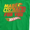 Men's - Hot Wheels - Valentine's Made to Race Short Sleeve Graphic T-Shirt - 2 of 4