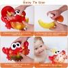 Babyluv"Frog Musical Bubble Bath Maker – Fun Toddler Bath Toy with Music & Bubbles for Bathtub Play"Red&Green - 2 of 4