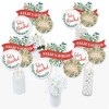 Big Dot of Happiness Feliz Navidad - Holiday and Spanish Christmas Party Centerpiece Sticks - Table Toppers - Set of 15 - 2 of 4