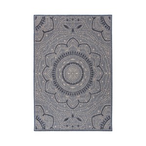 World Rug Gallery Portia Oriental Medallion Indoor/Outdoor Area Rug - 1 of 4
