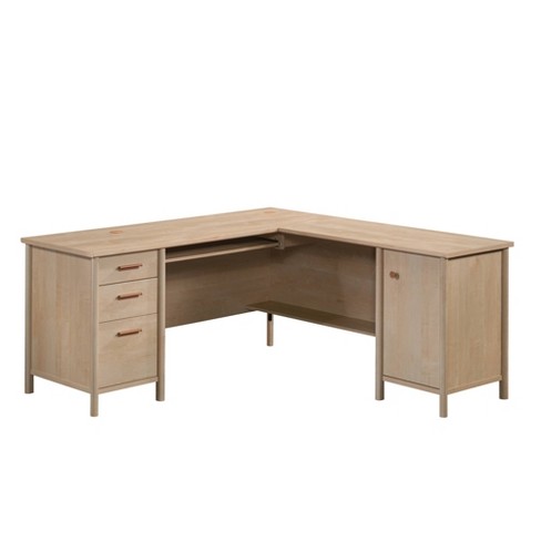 Palladia L-Shaped Desk with File Storage - Right Return by Sauder Furniture