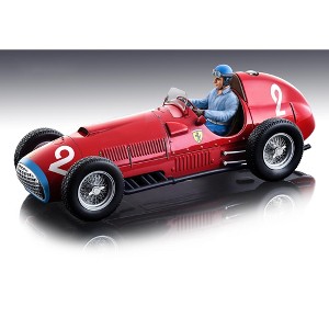 Ferrari 375 #2 Alberto Ascari Winner F1 Italy GP (1951) w/Figure "Mythos Series" Ltd Ed to 95 pcs 1/18 Model Car by Tecnomodel - 1 of 3