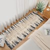 coucheta Rugs, Washable Modern Abstract Accent Carpet, Non-Slip Low Pile Indoor Area Rug for Kitchen Bedside Soft No-Shedding - 2 of 4