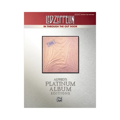 Alfred Led Zeppelin - In Through the Out Door Platinum Guitar TAB Book