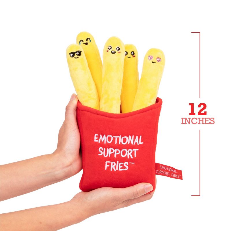 What Do You Meme? Emotional Support Fries Plush Game, 6 of 10