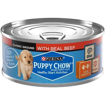 Puppy Chow with Chicken,Beef & Lamb Gravy Wet Dog Food - 5.5oz