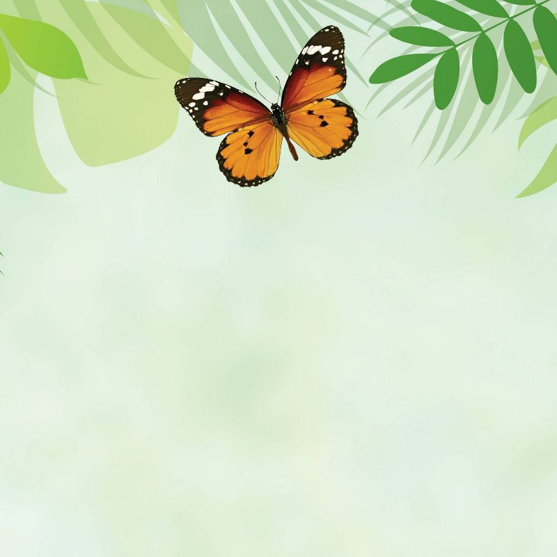 Flutter Butterfly Pattern Letterhead, 2 of 4
