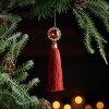Holiday Jewel Tassle Ornament (Set of 6) - 2 of 4