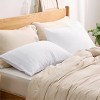 Bedsure-Polyester Microfiber Pillowcase 2 Pack Super Soft and Cozy Peached Fabric - 2 of 4