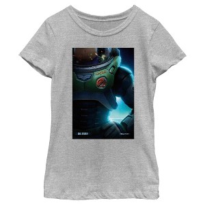 Girl's Lightyear Spacesuit Poster T-Shirt - 1 of 4