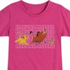 Girls' - Disney - Hakuna Matata Outlined Words Fitted Short Sleeve Graphic T-Shirt - 2 of 4